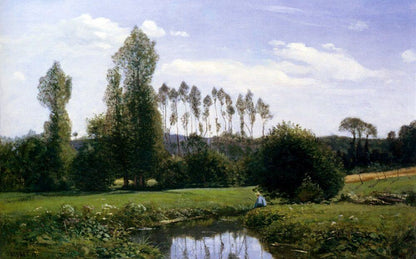 ルエルの眺め – クロード・モネ（1858年頃–1859年頃）