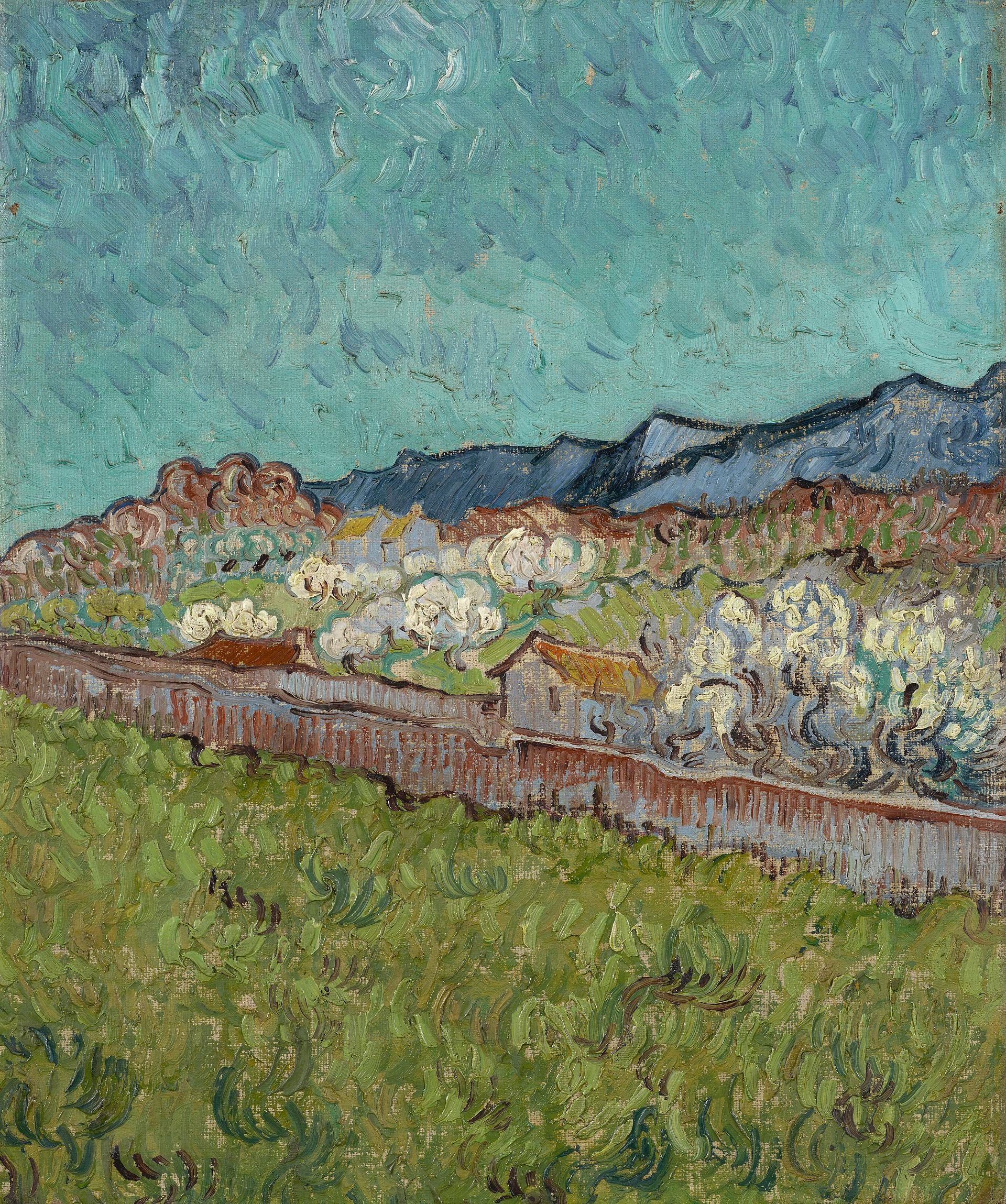 アルピーユの眺め - Vincent van Gogh
