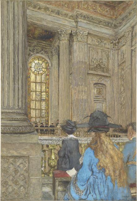 La Chapelle du château de Versailles - Édouard Vuillard