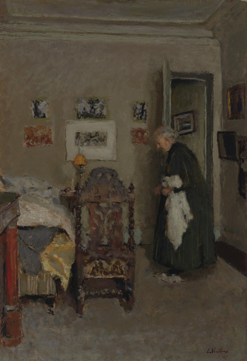 La mère de l'artiste dans son appartement, rue de Calais, Paris - Matin - Édouard Vuillard