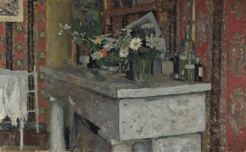 La cheminée - Édouard Vuillard