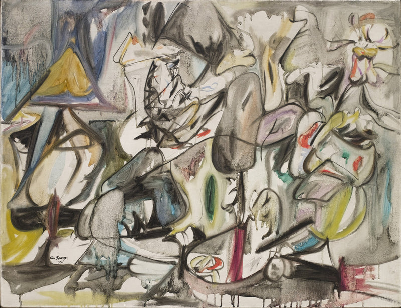 La feuille de l’artichaut est un hibou - Arshile Gorky