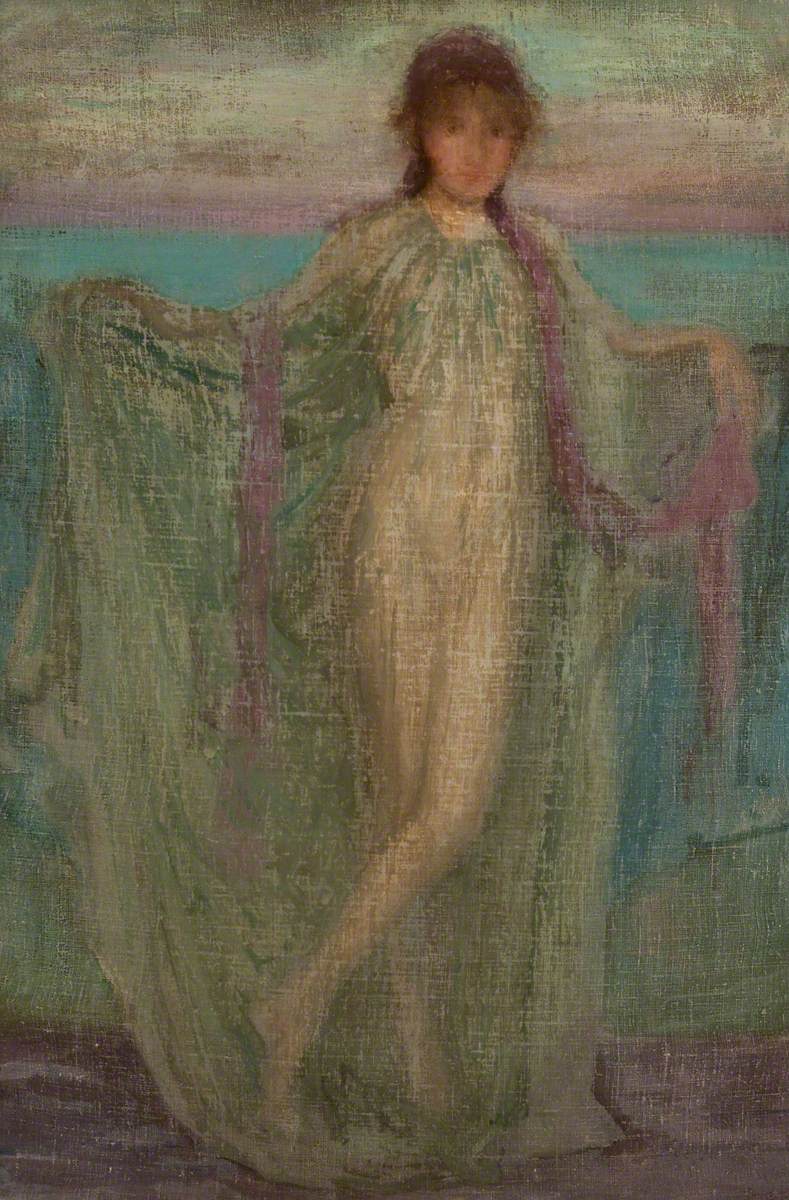 Reproduction du tableau « Annabel Lee (peinture) - James Abbott McNeill Whistler » par Alpha Reproduction en peinture à l’huile