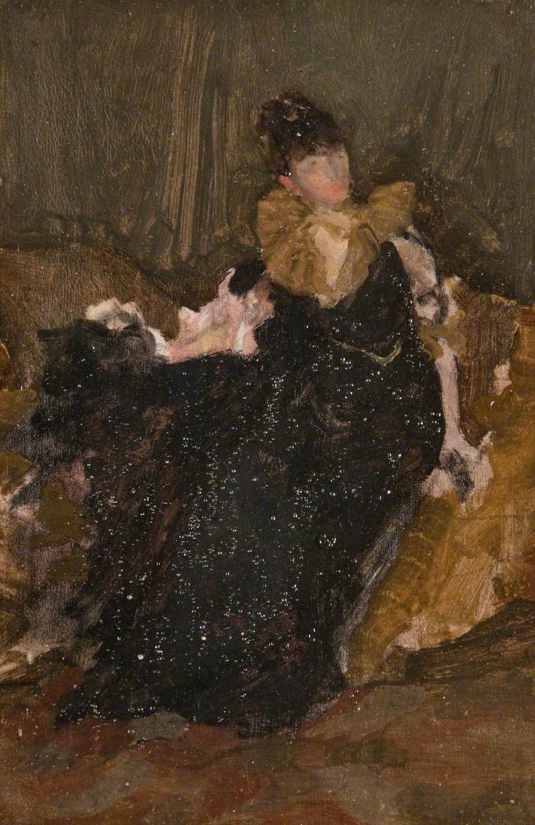 Reproduction du tableau « La fraise d'or - James Abbott McNeill Whistler » par Alpha Reproduction en peinture à l’huile