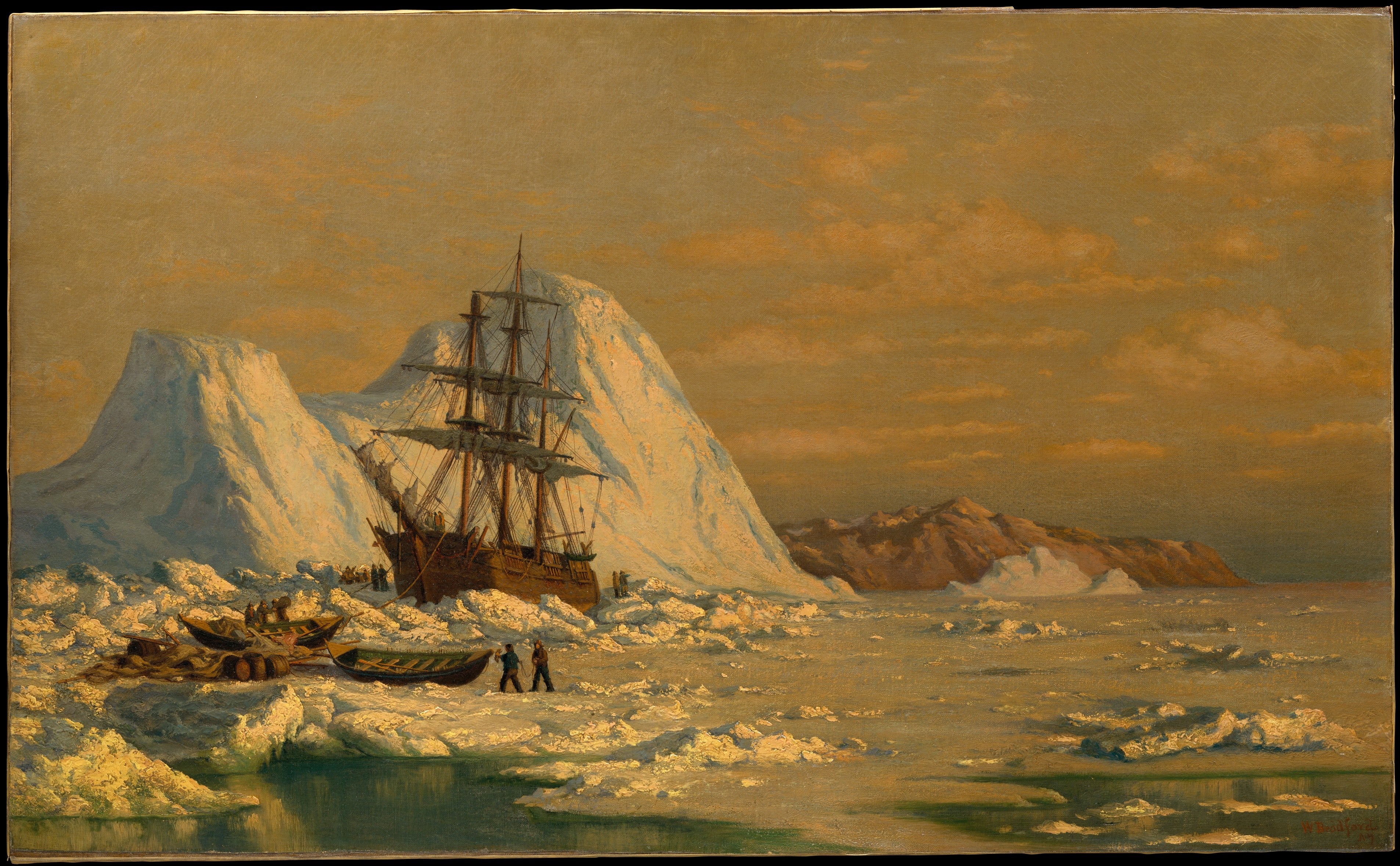 Un incident de chasse à la baleine - William Bradford
