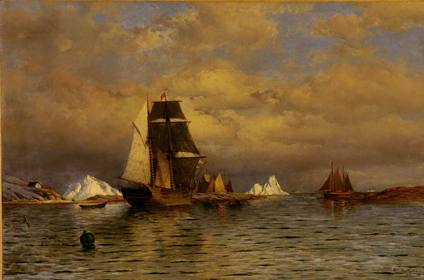 Vue depuis Battle Harbour - William Bradford