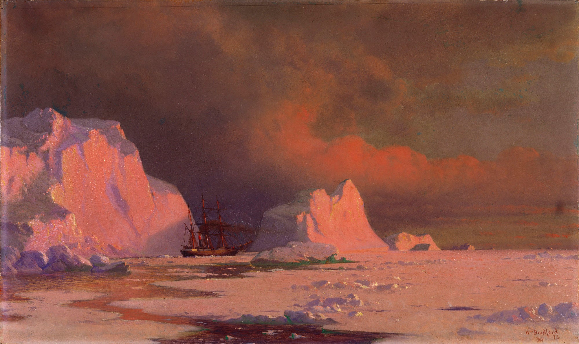 La « Panthère » dans la baie de Melville - William Bradford