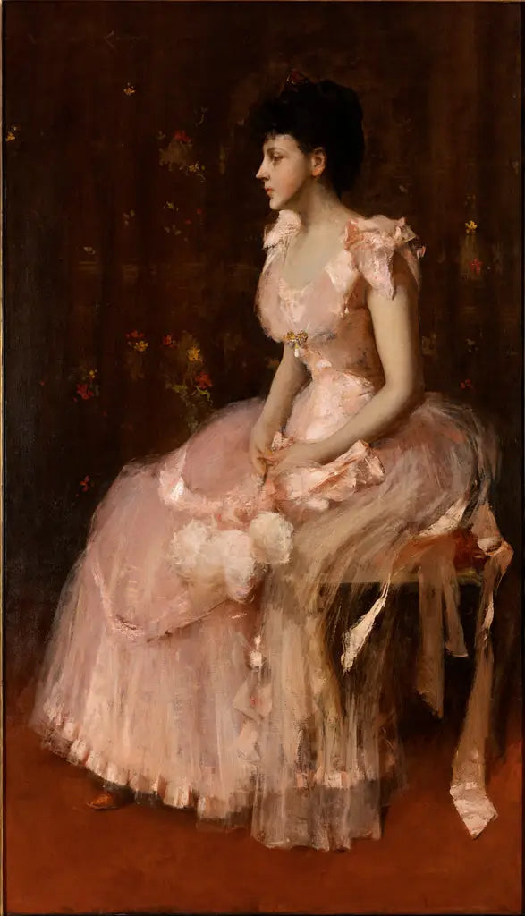 ピンクの女性の肖像 - ウィリアム・メリット・チェイス

Source:
Portrait d'une dame en rose - William Merritt Chase