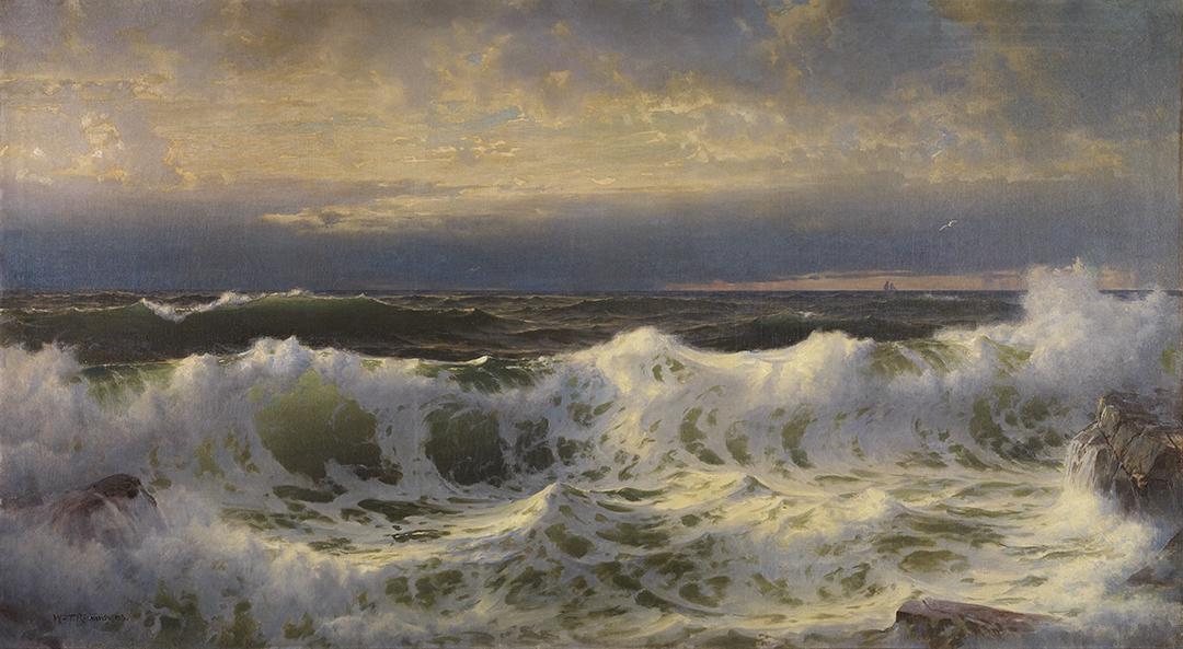 Le long du rivage - William Trost Richards