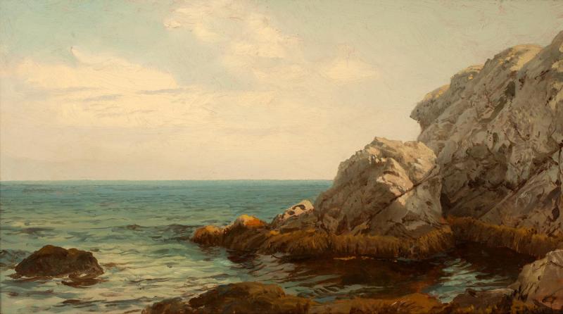 Marée basse, Newport, Rhode Island - William Trost Richards