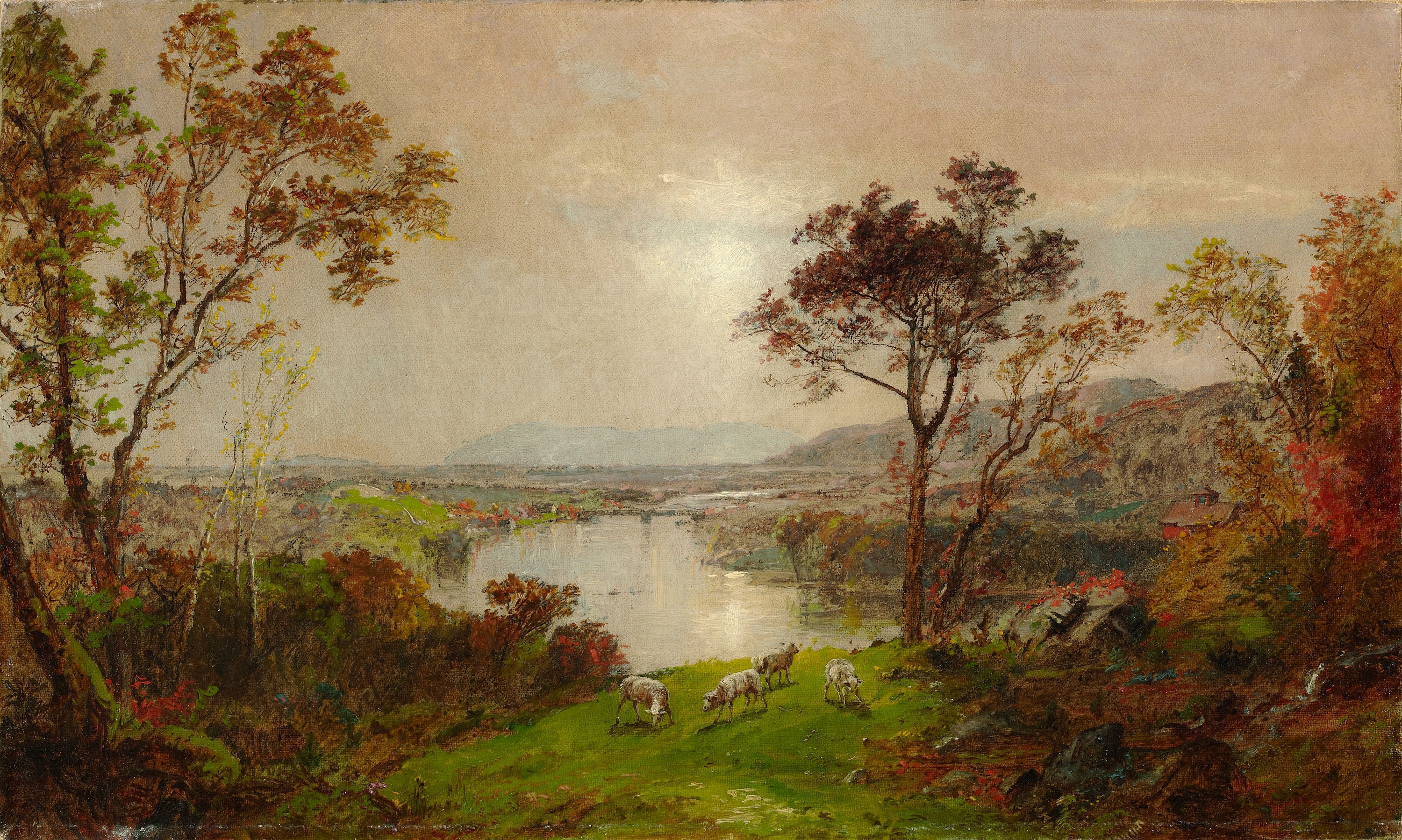 Vallée du Wyoming - Jasper Francis Cropsey