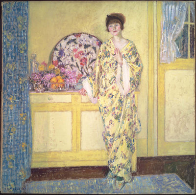 La Chambre Jaune - Frederick Carl Frieseke - Alpha Reproduction