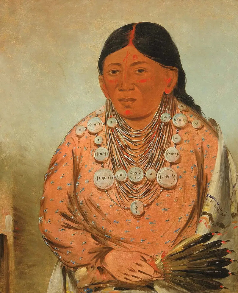 A'h-tee-wát-o-mee、女性 - ジョージ・キャトリン

Source:
A'h-tee-wát-o-mee, une femme - George Catlin