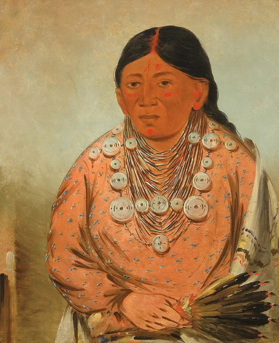 A'h-tee-wát-o-mee、女性 - ジョージ・キャトリン

Source:
A'h-tee-wát-o-mee, une femme - George Catlin