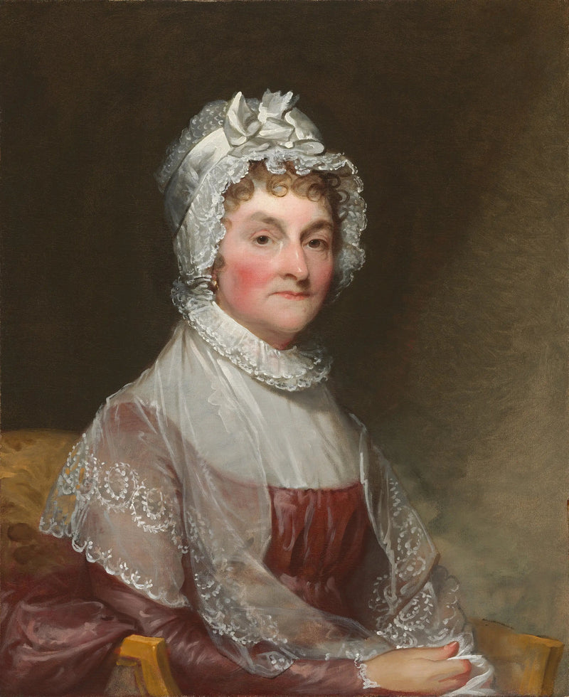 アビゲイル・スミス・エイダス（ジョン・エイダス夫人） - ギルバート・スチュアート

Source:
Abigail Smith Adams (Mme John Adams) - Gilbert Stuart