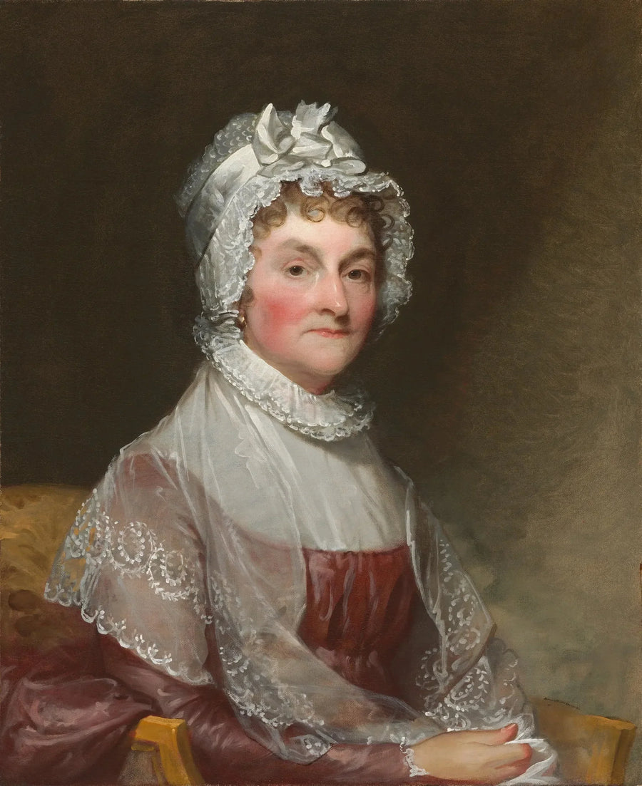 アビゲイル・スミス・エイダス（ジョン・エイダス夫人） - ギルバート・スチュアート

Source:
Abigail Smith Adams (Mme John Adams) - Gilbert Stuart