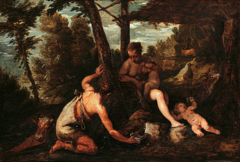 アダムとイブの楽園追放 - デイヴィッド・テニエール・ル・ジュヌ

Source:
Adam et Eve expulsés du Paradis - David Teniers le Jeune