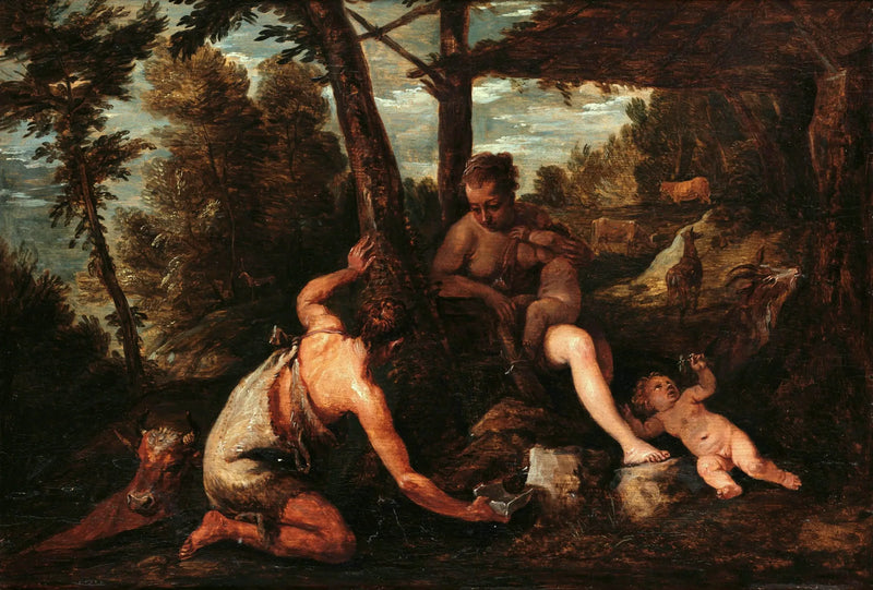 アダムとイブの楽園追放 - デイヴィッド・テニエール・ル・ジュヌ

Source:
Adam et Eve expulsés du Paradis - David Teniers le Jeune