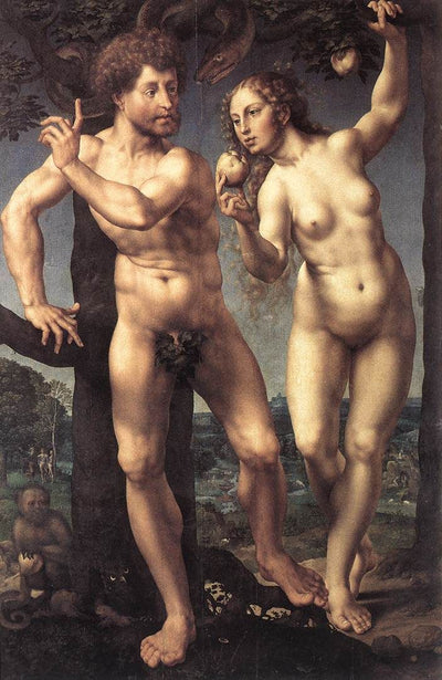 Adam et Ève - Jan Gossaert - Alpha Reproduction