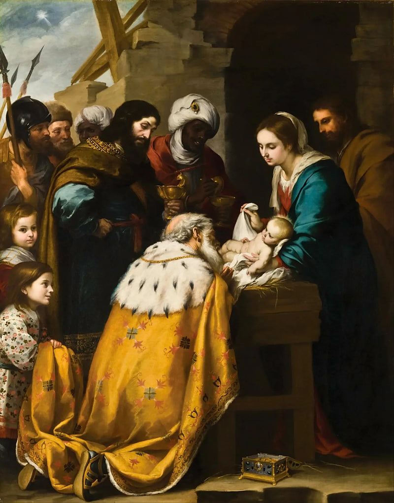 東方三博士 - バルトロメ・エステバン・ムリーリョ

Source:
Adoration des Mages - Bartolomé Esteban Murillo