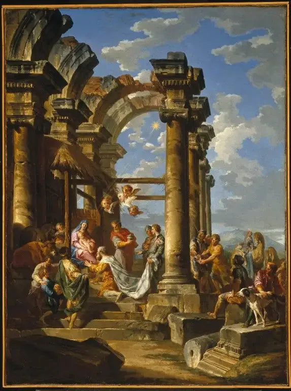 東方三博士 - ジョバンニ・パオロ・パニーニ

Source:
Adoration des Mages - Giovanni Paolo Panini