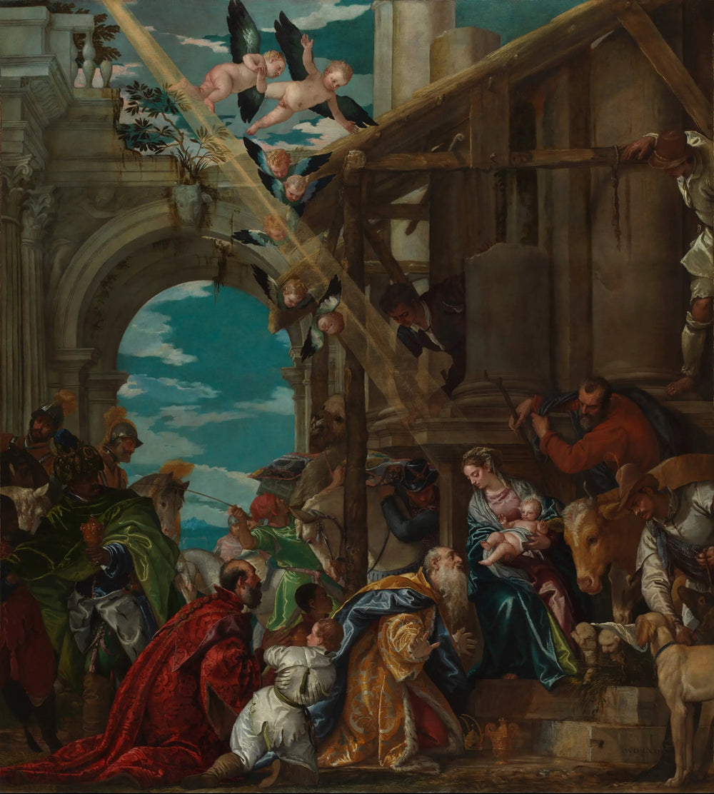 Adoration des Mages - Paul Véronèse image 1 tableau peint à l’huile sur toile