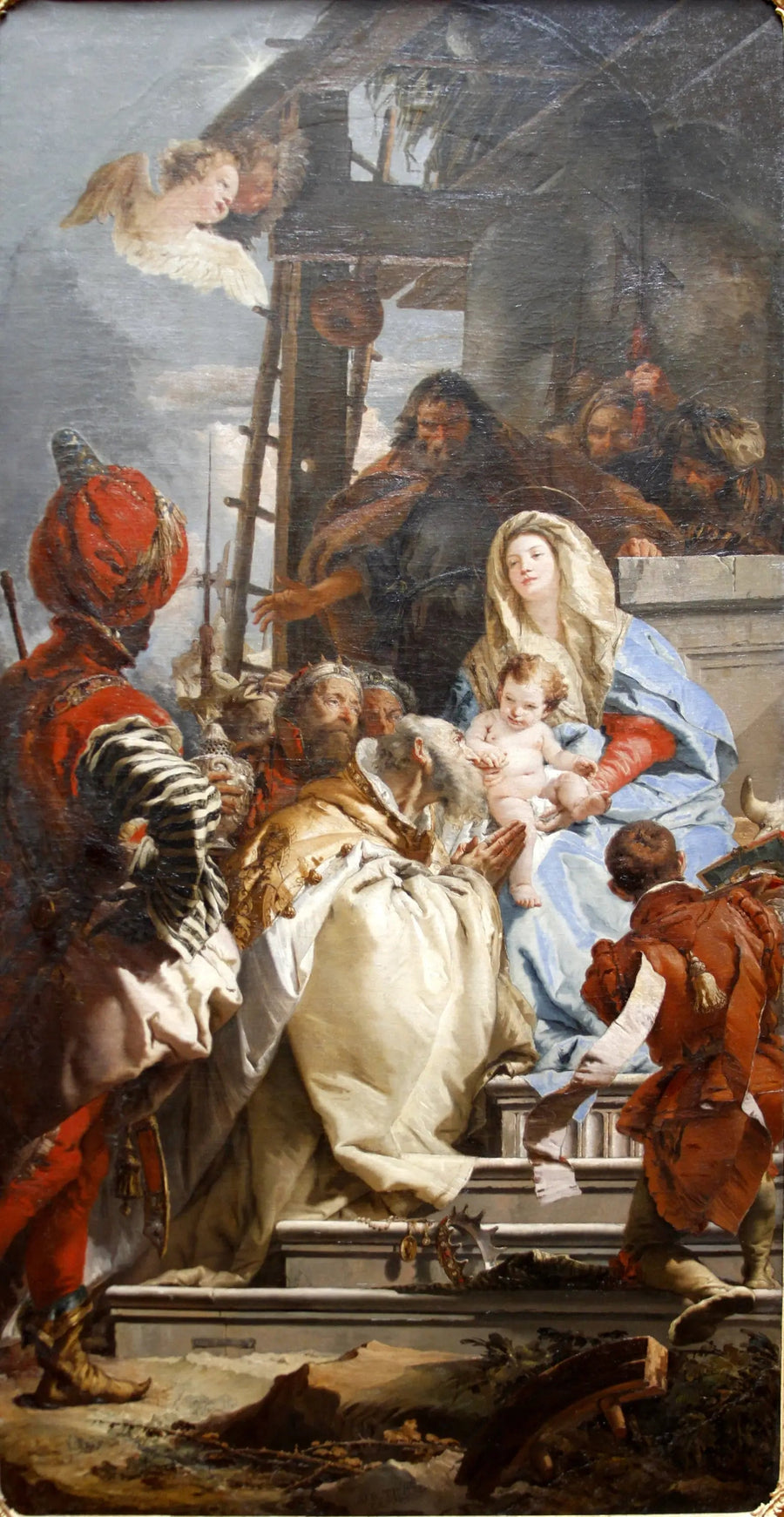 東方三博士の礼拝 - ジョヴァンニ・バッティスタ・ティエポロ

Source:
Adoration des Rois - Giovanni Battista Tiepolo