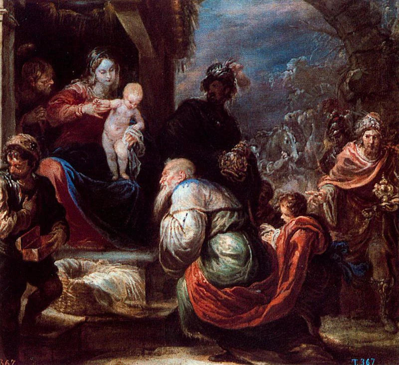 L'Adoration des Mages - Francisco Rizi