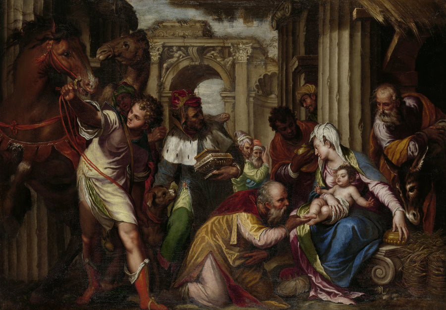 L'Adoration des Mages - Paolo Farinato