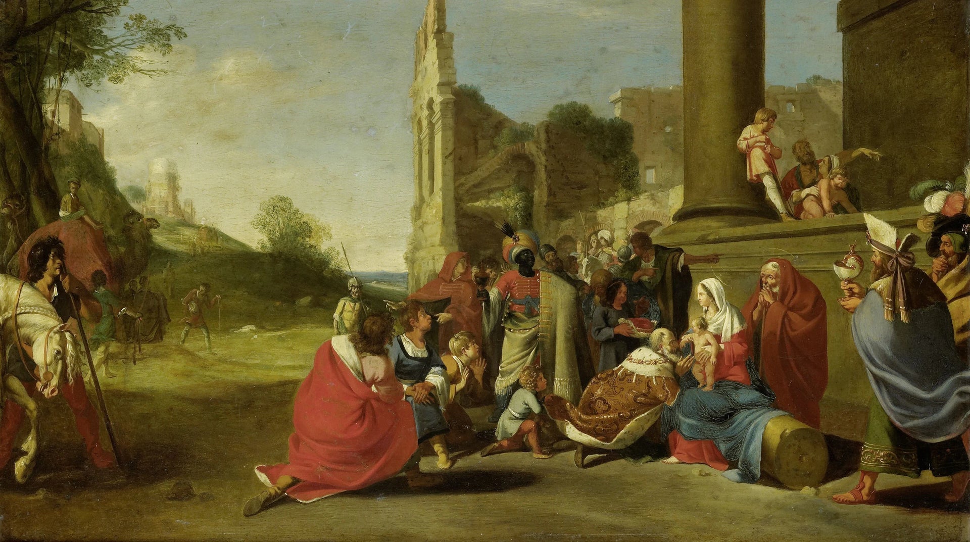 L'Adoration des Rois - Bartholomeus Breenbergh