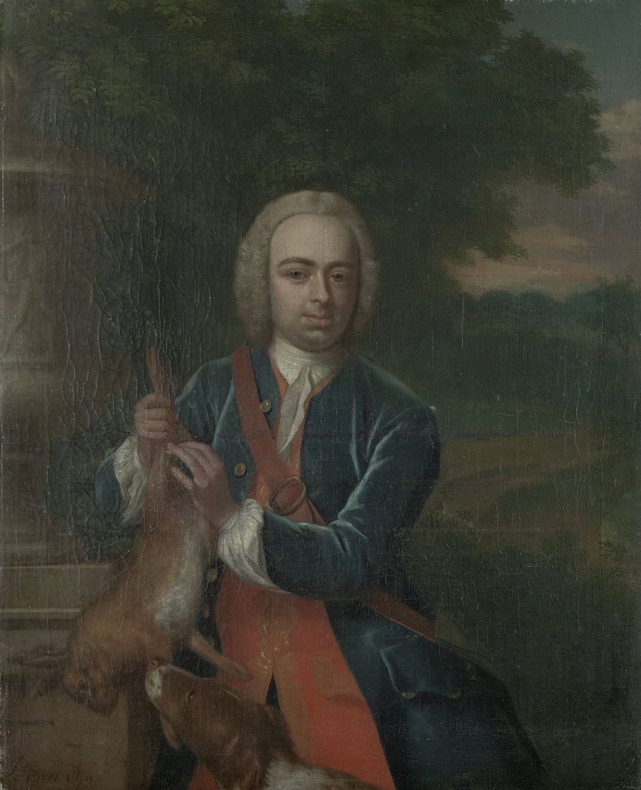Adriaen Caspar Parduyn (1718-47), conseiller et échevin de Middelburg, fils de Caspar Adriaen Parduyn et Maria van Citters - Philip van Dijk