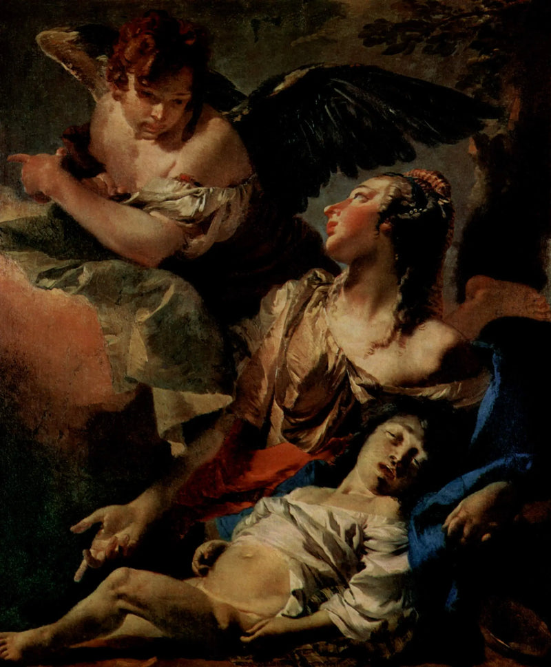 アガールとイスマエル砂漠で - ジョバンニ・バッティスタ・ティエポロ

Source:
Agar et Ismaël dans le désert - Giovanni Battista Tiepolo
