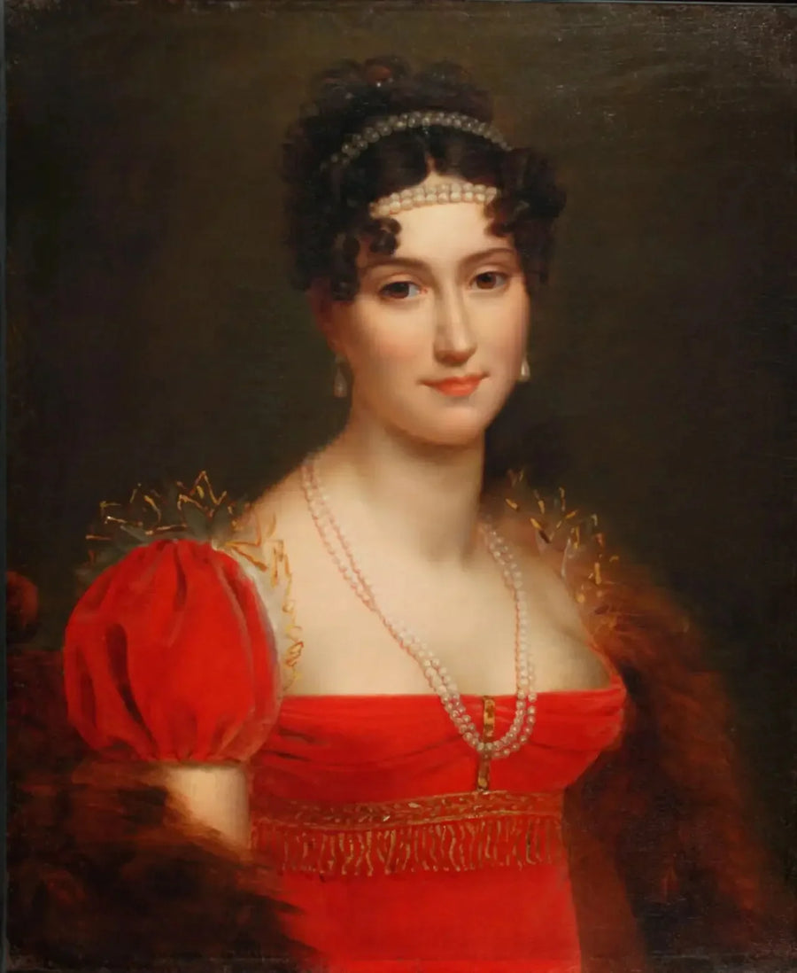 アグレ・ルイーズ・オギー・ネイ、エルシンゲン公爵夫人、モスクワの公女（1782-1854） - フランソワ・ジェラール

Source:
Aglaée Louise Auguié Ney, duchesse d'Elchingen, princesse de Moscou (1782-1854) - François Gérard