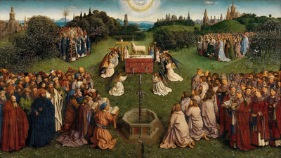 Agneau mystique - Jan van Eyck - Alpha Reproduction