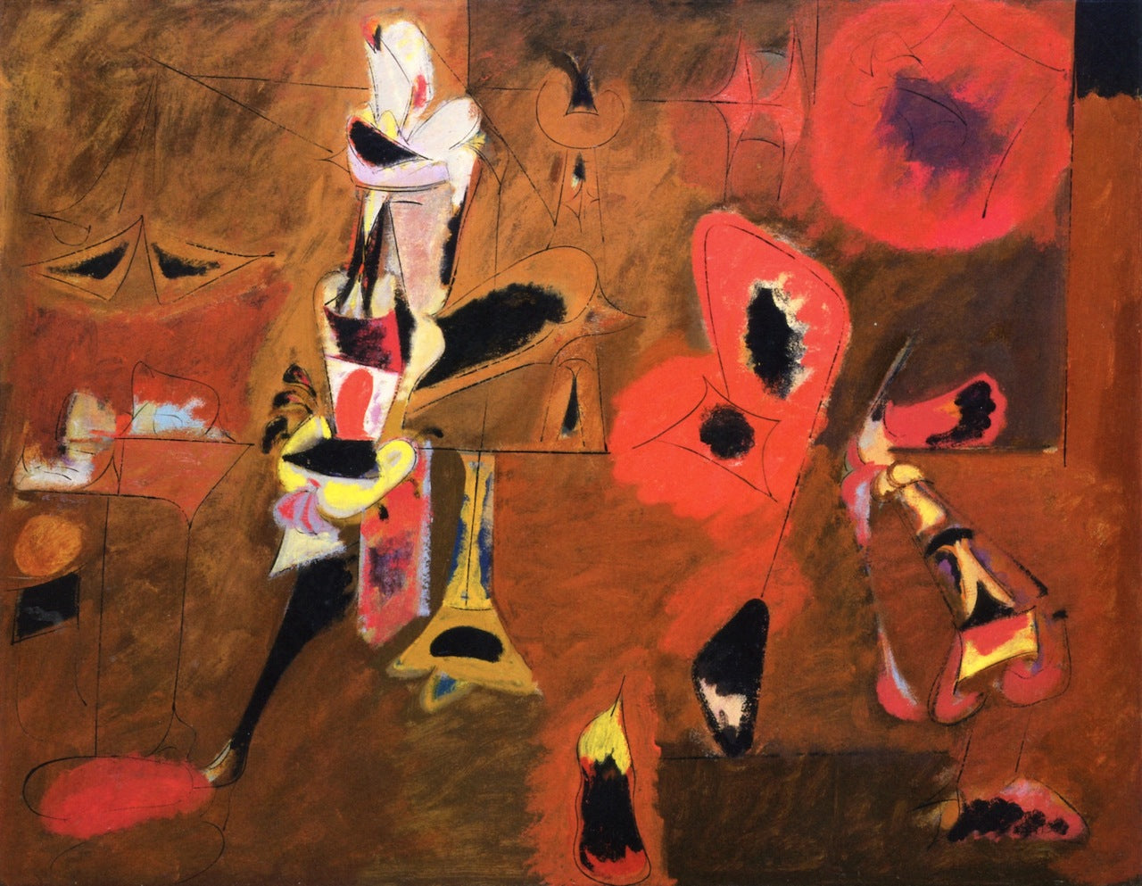 Agonie - Arshile Gorky image 1 tableau peint à l’huile sur toile