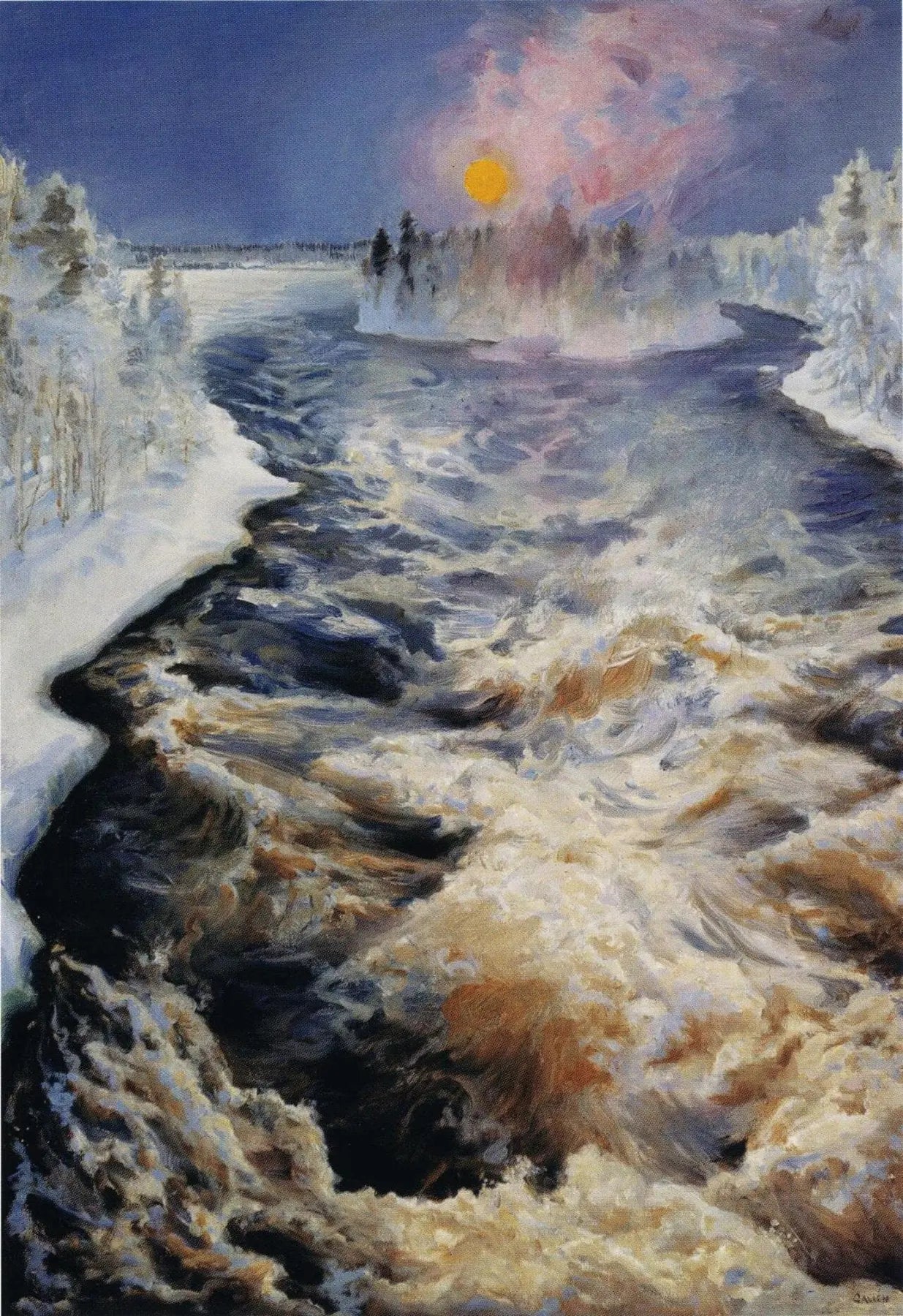 Imatra, peinture d’Akseli Gallen-Kallela