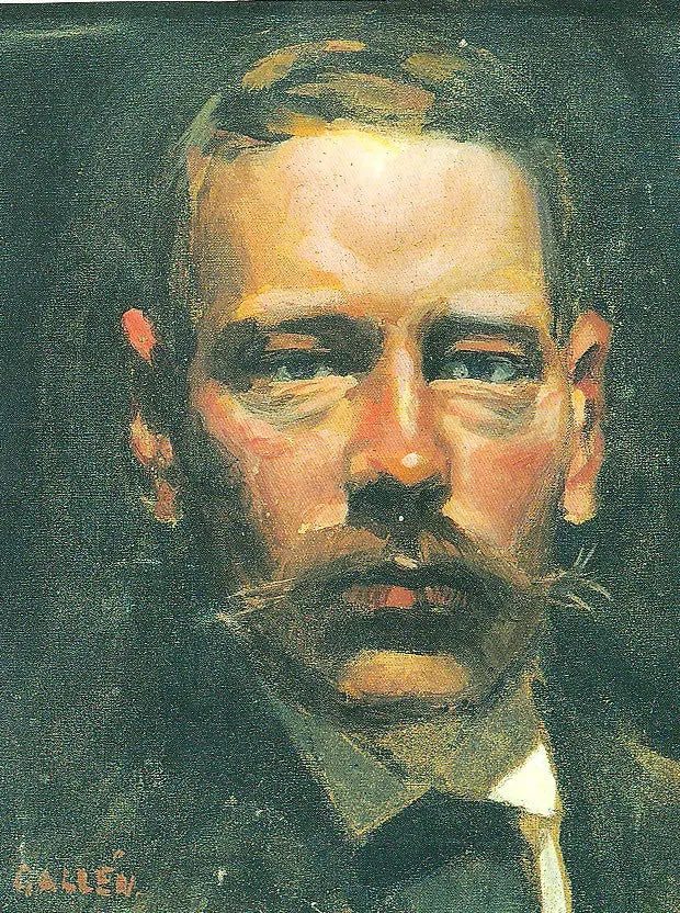アドルフ パウル の 肖像 - Akseli Gallen-Kallela