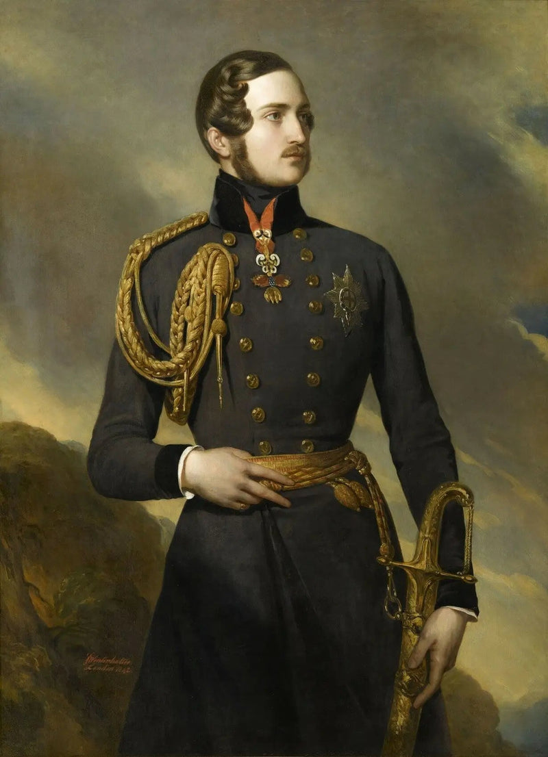 アルベール・ド・サクス＝コーブルク＝ゴータ公爵（1819-1861） - フランツ・ザーベル・ウィンターハルター

Source:
Albert de Saxe-Cobourg-Gotha, prince consort (1819-1861) - Franz Xaver Winterhalter