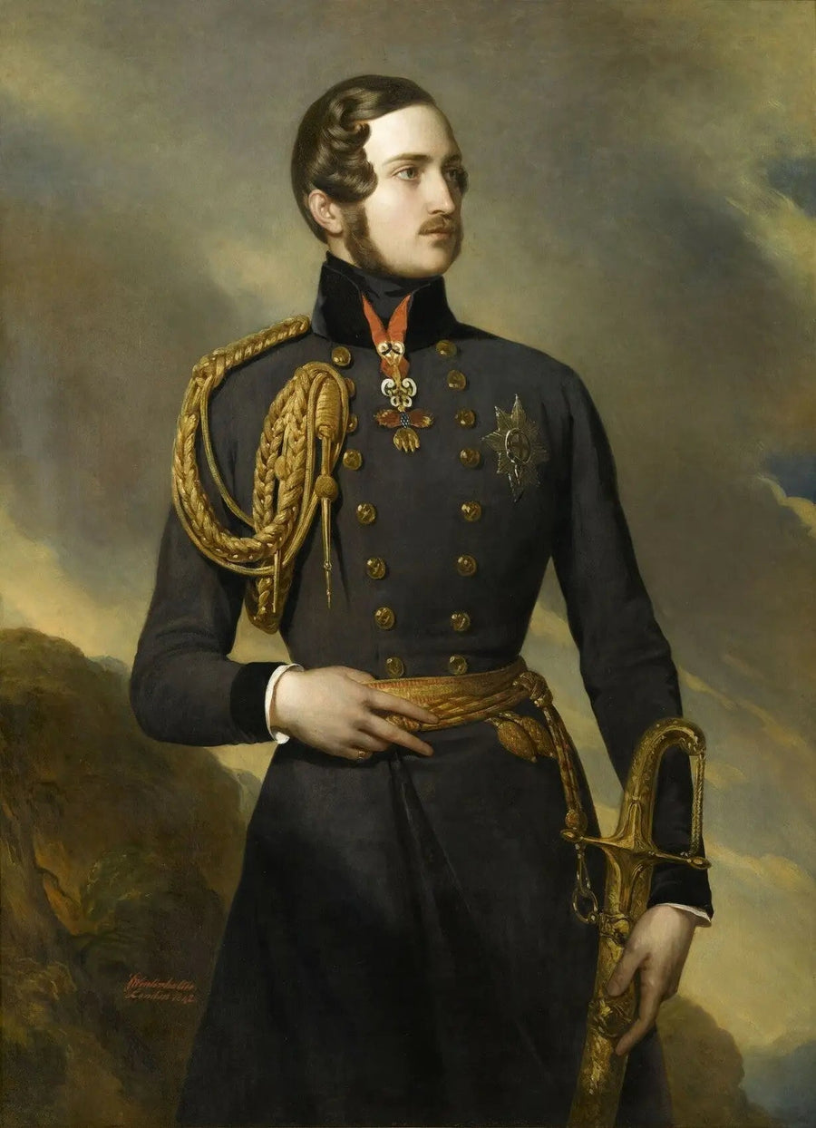 アルベール・ド・サクス＝コーブルク＝ゴータ公爵（1819-1861） - フランツ・ザーベル・ウィンターハルター

Source:
Albert de Saxe-Cobourg-Gotha, prince consort (1819-1861) - Franz Xaver Winterhalter