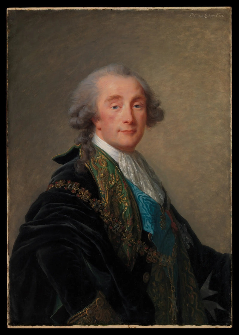 アレクサンドル・シャルル・エマニュエル・ド・クルソル＝フロランサック（1743-1815） - エリザベート・ヴィジェ＝ルブラン

Source:
Alexandre Charles Emmanuel de Crussol-Florensac (1743-1815) - Élisabeth Vigeé Le Brun