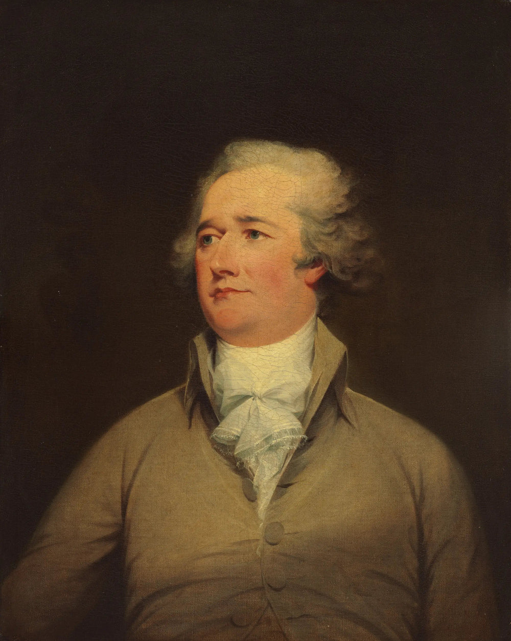 Alexandre Hamilton - John Trumbull image 1 tableau peint à l’huile sur toile