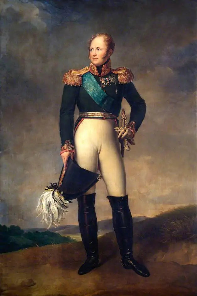 アレクサンドル1世（1777年–1825年）、ロシア皇帝 - フランソワ・ジェラール

Source:
Alexandre Ier (1777–1825), empereur de Russie - François Gérard