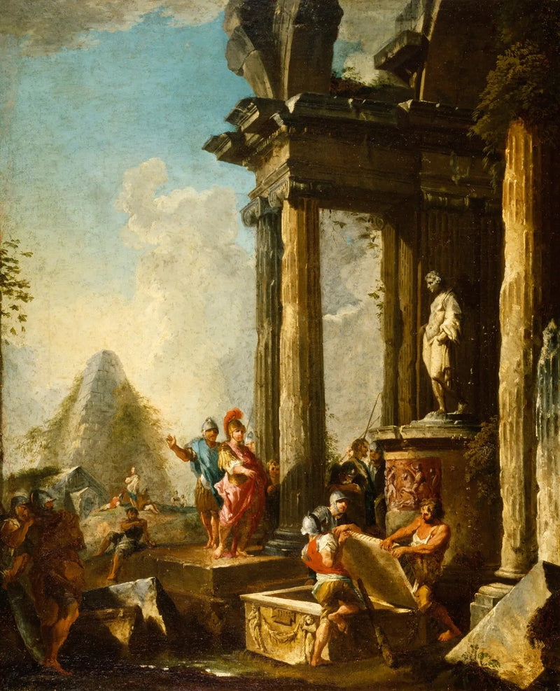 アレクサンドル大王とアキレスの墓 - ジョバンニ・パオロ・パニーニ

Source:
Alexandre le Grand au tombeau d'Achille - Giovanni Paolo Panini