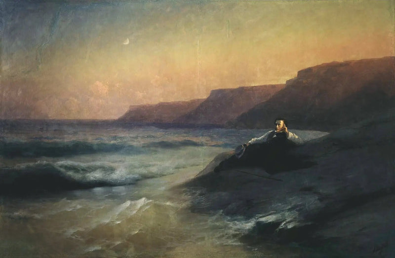 アレクサンドル・プーシキン 黒海沿岸の風景 - イワン・アイヴァゾフスキー

Source:
Alexandre Pouchkine sur la côte de la Mer noire - Ivan Aïvazovski