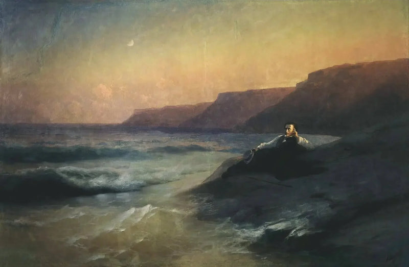 アレクサンドル・プーシキン 黒海沿岸の風景 - イワン・アイヴァゾフスキー

Source:
Alexandre Pouchkine sur la côte de la Mer noire - Ivan Aïvazovski