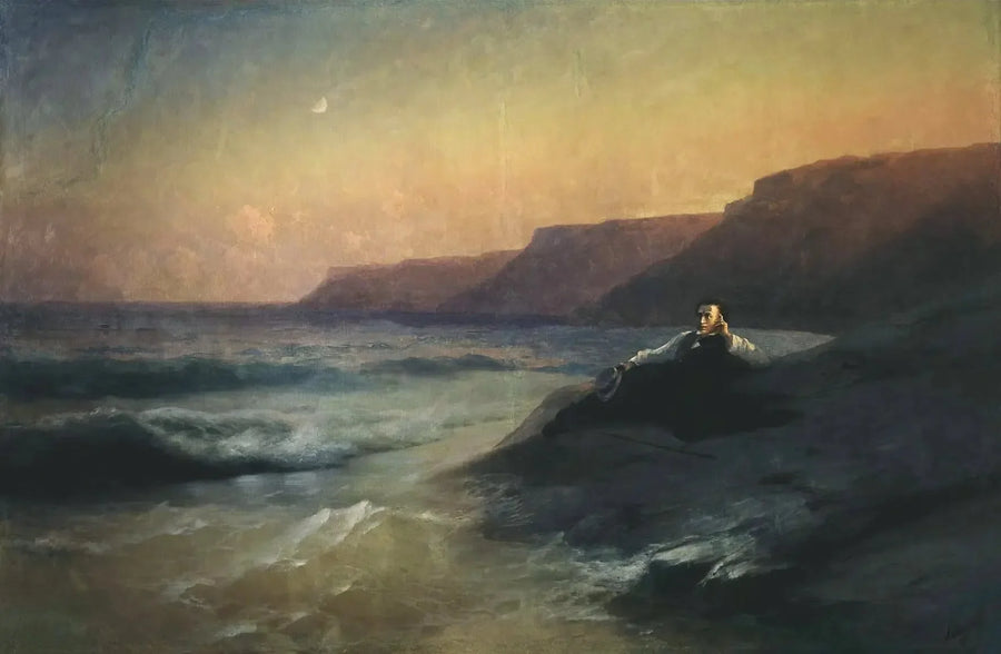 アレクサンドル・プーシキン 黒海沿岸の風景 - イワン・アイヴァゾフスキー

Source:
Alexandre Pouchkine sur la côte de la Mer noire - Ivan Aïvazovski
