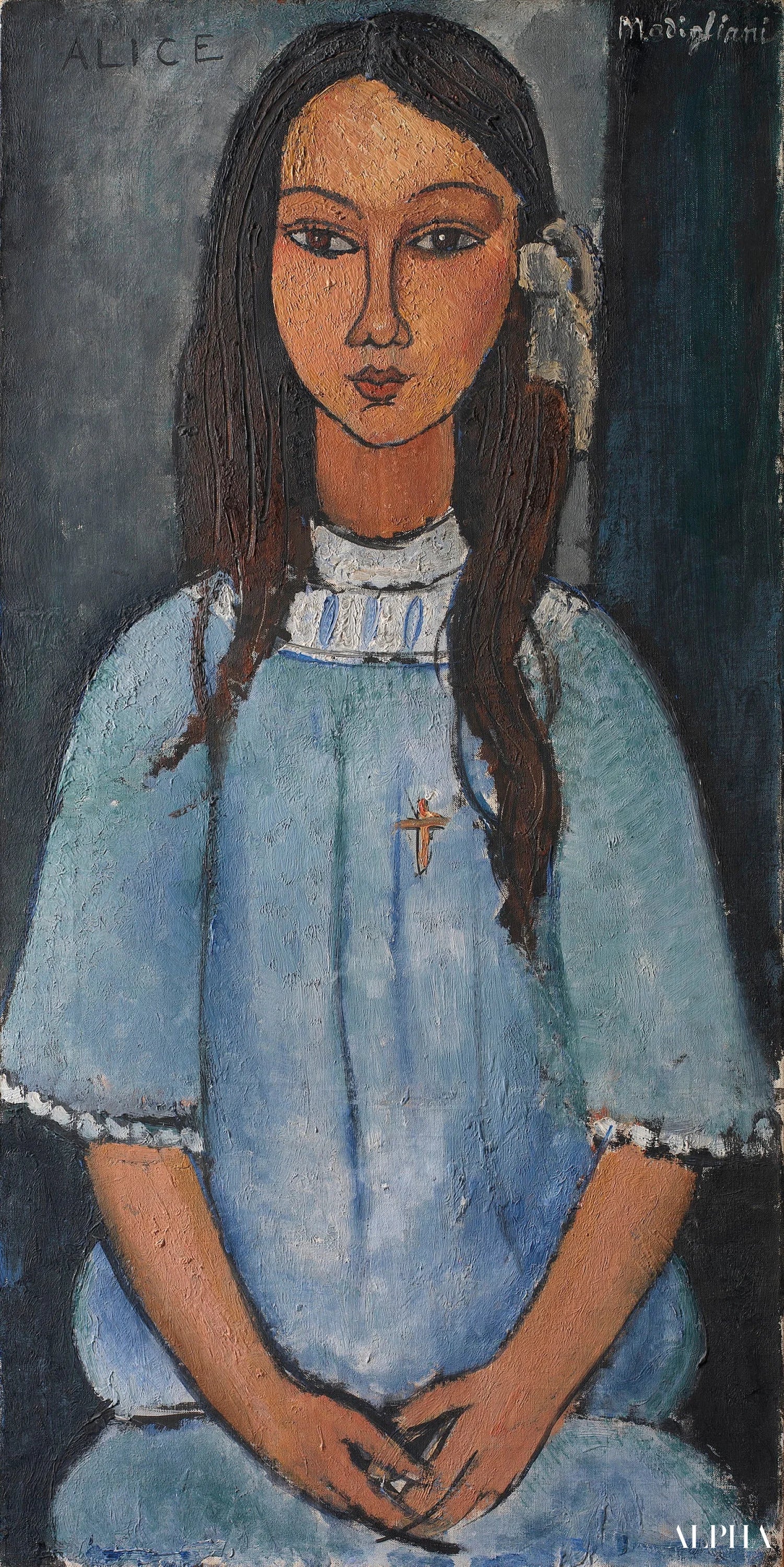 Alice - Amedeo Modigliani - Reproductions de tableaux et peintures haut de gamme