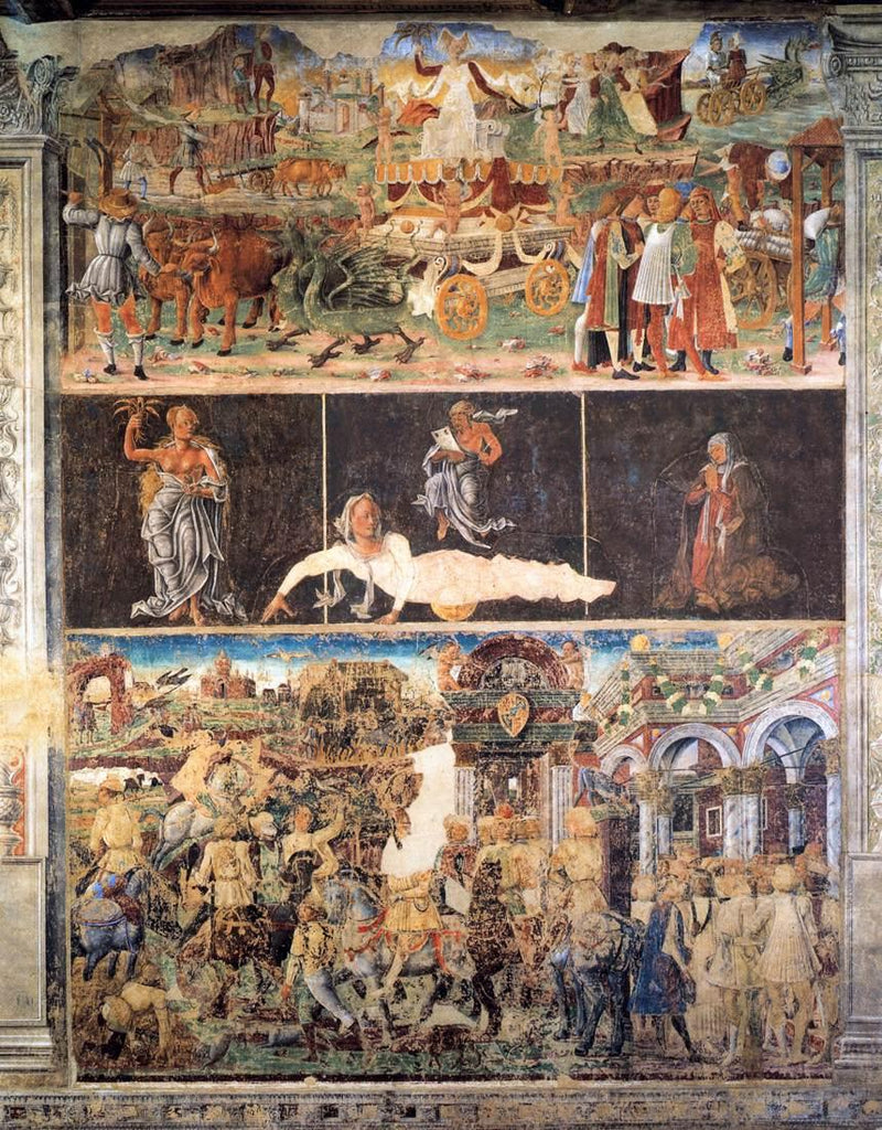 八月の寓意：ケレスの勝利 - コスメ・トゥーラ