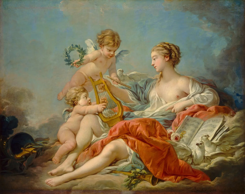 音楽の寓意 - フランソワ・ブーシェ

Source:
Allégorie de la musique - François Boucher