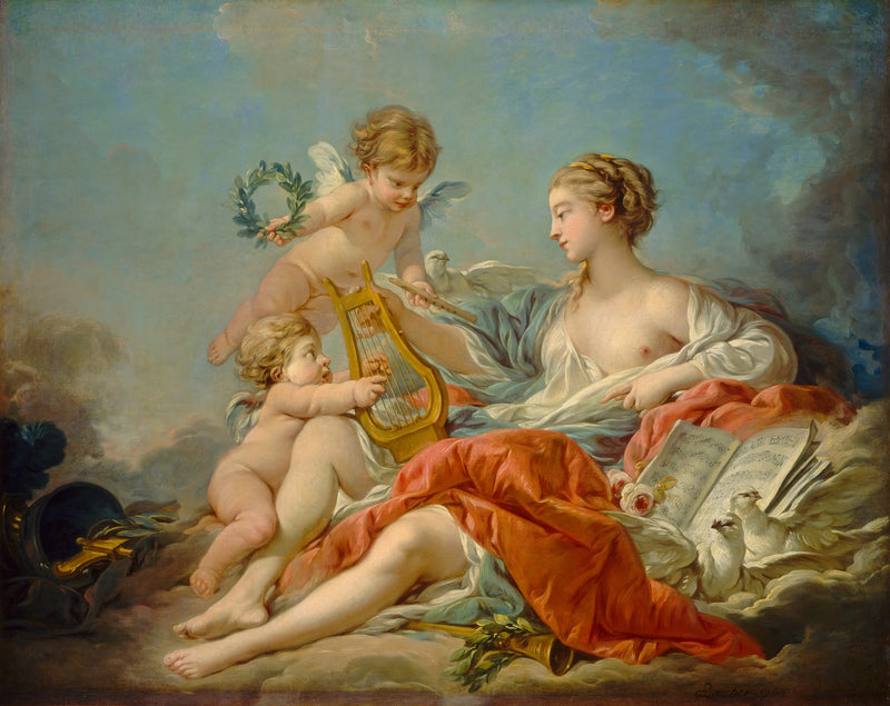 音楽の寓意 - フランソワ・ブーシェ

Source:
Allégorie de la musique - François Boucher